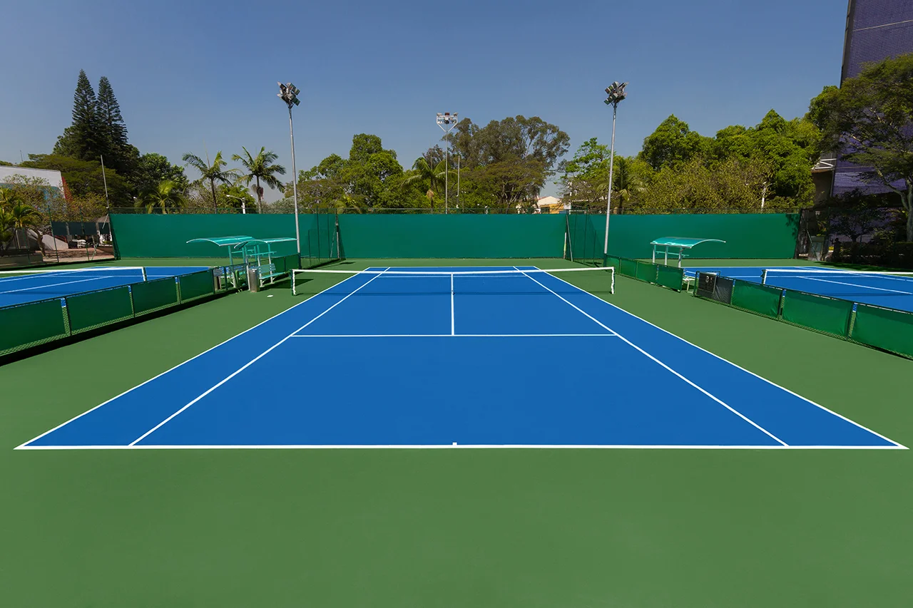 Cores para quadras esportivas | Verde Claro + Azul Claro