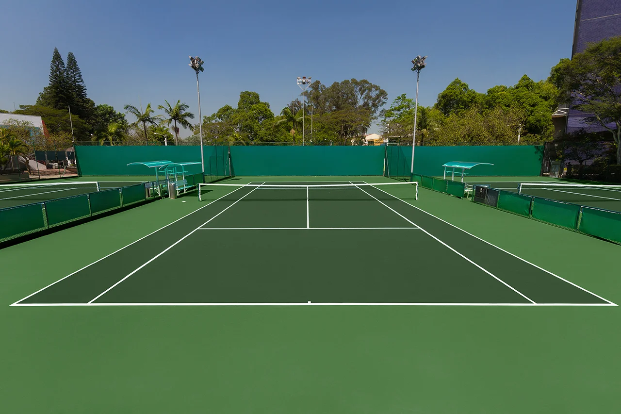 Cores para quadras esportivas | Verde Claro + Verde Escuro