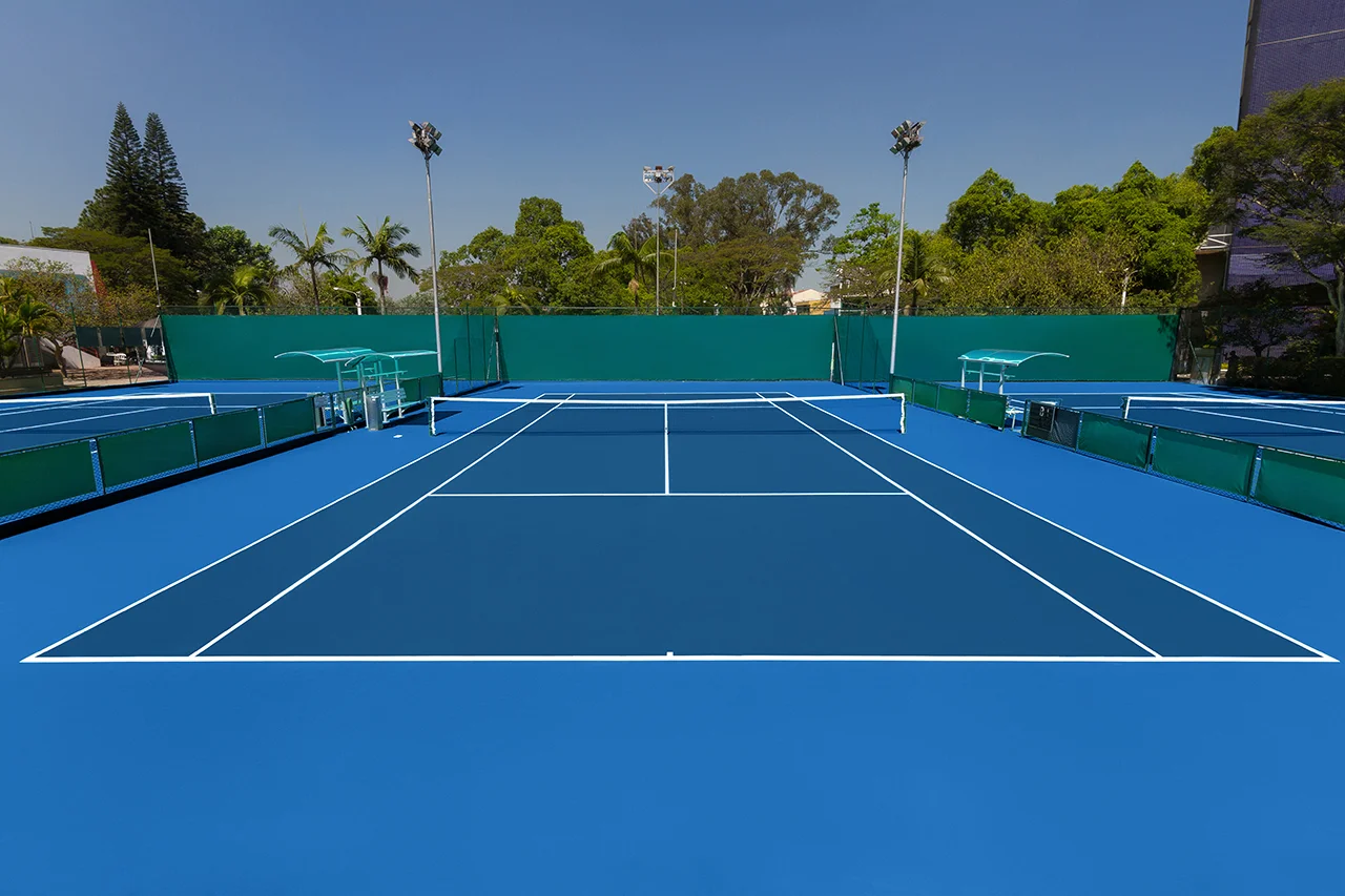 Cores para quadras esportivas | Azul Claro + Azul Escuro