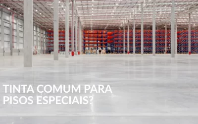 Posso usar tintas comuns para pisos em indústrias, galpões e estacionamentos? – Parte 1