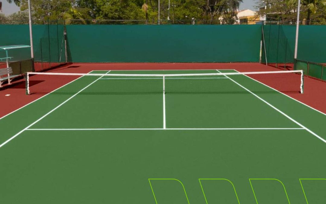 Tinta especial para quadras esportivas